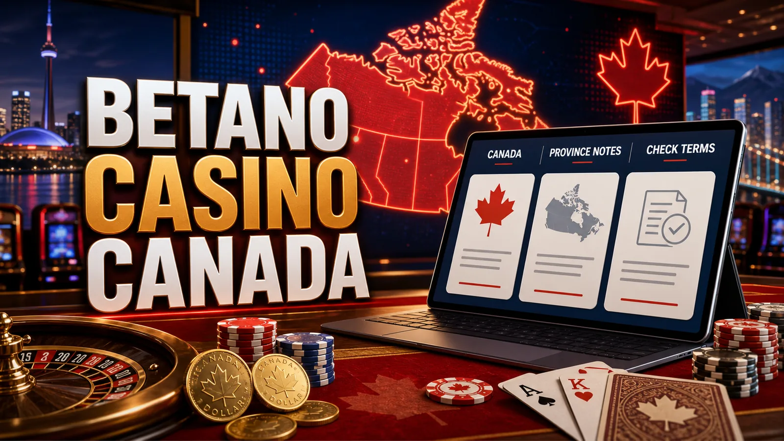 Betano Casino Canada: Availability and Province Notes content banner