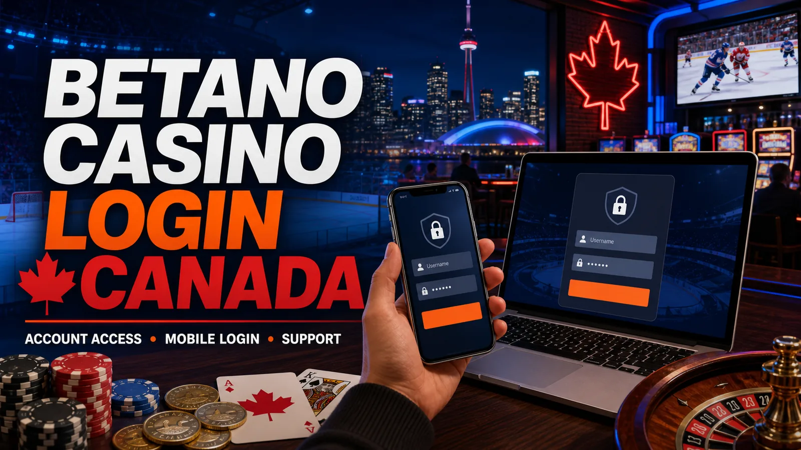 Betano Casino Login Canada Guide content banner